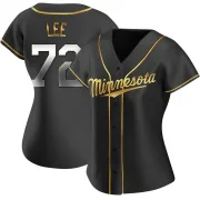 Black Golden Replica Brooks Lee Women's Minnesota Alternate Jersey