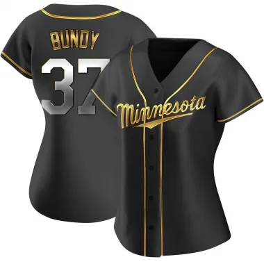 Black Golden Replica Dylan Bundy Women's Minnesota Alternate Jersey