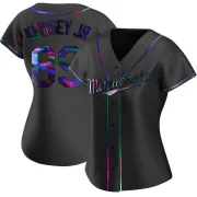 Black Holographic Replica DaShawn Keirsey Jr. Women's Minnesota Alternate Jersey