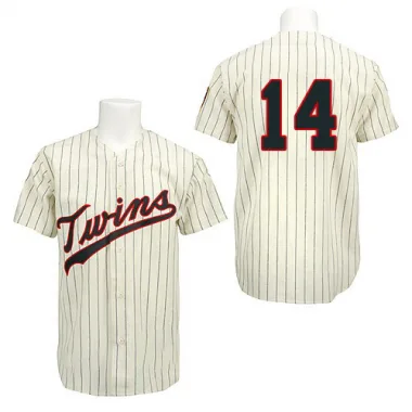 Cream Authentic Kent Hrbek Men's Minnesota 1969 Throwback Jersey