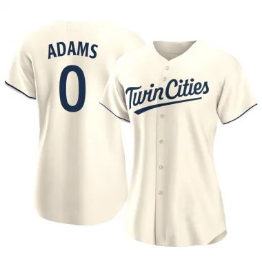 Cream Authentic Travis Adams Women's Minnesota Alternate Jersey