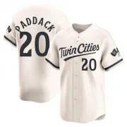 Cream Limited Chris Paddack Men's Minnesota Alternate Jersey