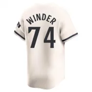 Cream Limited Josh Winder Men's Minnesota Alternate Jersey