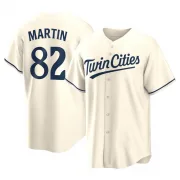 Cream Replica Austin Martin Youth Minnesota Alternate Jersey