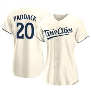 Cream Replica Chris Paddack Women's Minnesota Alternate Jersey