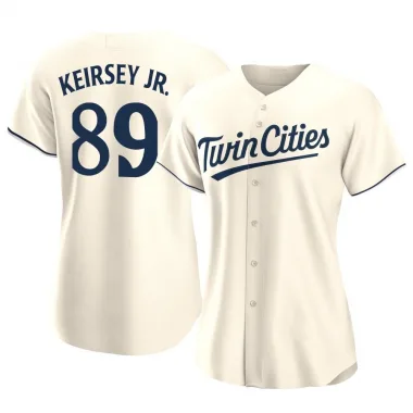 Cream Replica DaShawn Keirsey Jr. Women's Minnesota Alternate Jersey