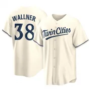 Cream Replica Matt Wallner Men's Minnesota Alternate Jersey