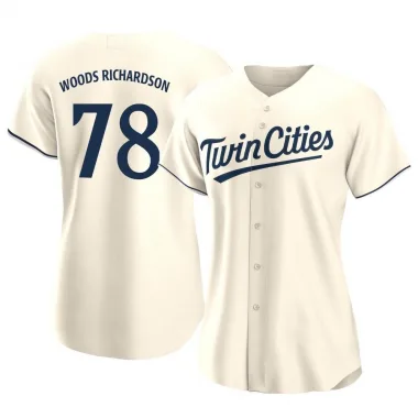 Cream Replica Simeon Woods Richardson Women's Minnesota Alternate Jersey