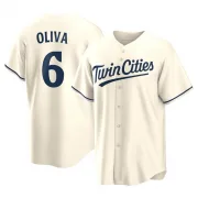 Cream Replica Tony Oliva Youth Minnesota Alternate Jersey