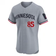 Gray Elite Jair Camargo Men's Minnesota Road Jersey