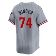 Gray Limited Josh Winder Men's Minnesota Road Jersey