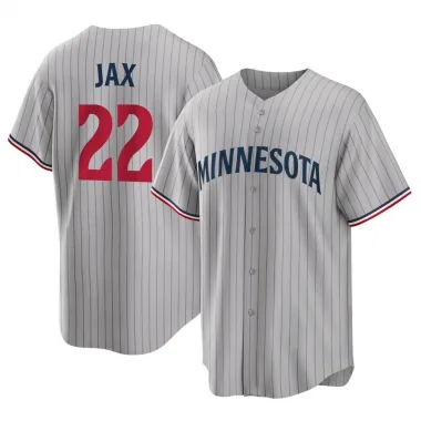 Gray Replica Griffin Jax Men's Minnesota Road Jersey