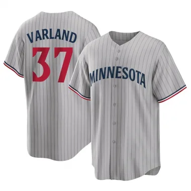 Gray Replica Louie Varland Youth Minnesota Road Jersey