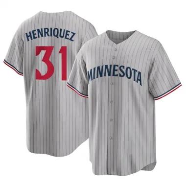 Gray Replica Ronny Henriquez Youth Minnesota Road Jersey