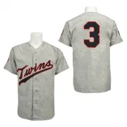 Grey Replica Harmon Killebrew Men's Minnesota 1969 Throwback Jersey