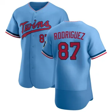 Light Blue Authentic Emmanuel Rodriguez Men's Minnesota Alternate Jersey