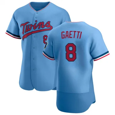 Light Blue Authentic Gary Gaetti Men's Minnesota Alternate Jersey