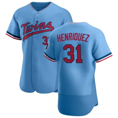 Light Blue Authentic Ronny Henriquez Men's Minnesota Alternate Jersey