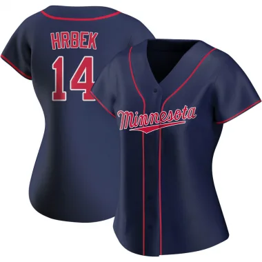 Navy Authentic Kent Hrbek Women's Minnesota Alternate Team Jersey