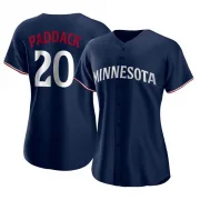 Navy Replica Chris Paddack Women's Minnesota Alternate Jersey