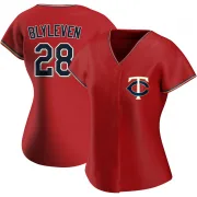 Red Replica Bert Blyleven Women's Minnesota Alternate Jersey