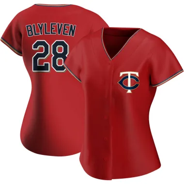 Red Replica Bert Blyleven Women's Minnesota Alternate Jersey