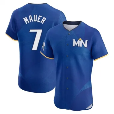 Royal Elite Joe Mauer Men's Minnesota 2024 City Connect Jersey