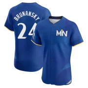 Royal Elite Tom Brunansky Men's Minnesota 2024 City Connect Jersey