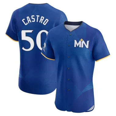 Royal Elite Willi Castro Men's Minnesota 2024 City Connect Jersey