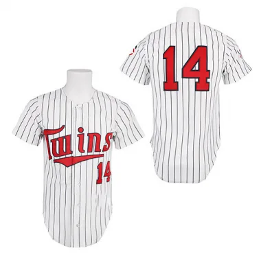 White Authentic Kent Hrbek Men's Minnesota 1991 Throwback Jersey