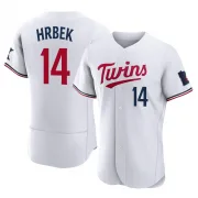 White Authentic Kent Hrbek Men's Minnesota Home Jersey