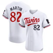 White Elite Austin Martin Men's Minnesota Home Jersey