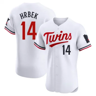 White Elite Kent Hrbek Men's Minnesota Home Jersey