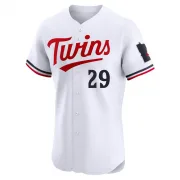 White Elite Rod Carew Men's Minnesota Home Jersey