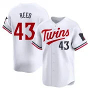 White Limited Addison Reed Men's Minnesota Home Jersey