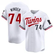 White Limited Josh Winder Men's Minnesota Home Jersey