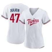 White Replica Edouard Julien Women's Minnesota Home Jersey