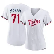 White Replica Jovani Moran Women's Minnesota Home Jersey