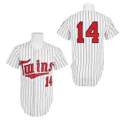 White Replica Kent Hrbek Men's Minnesota 1991 Throwback Jersey