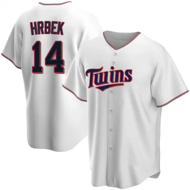 White Replica Kent Hrbek Men's Minnesota Home Jersey