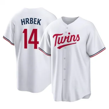 White Replica Kent Hrbek Men's Minnesota Home Jersey