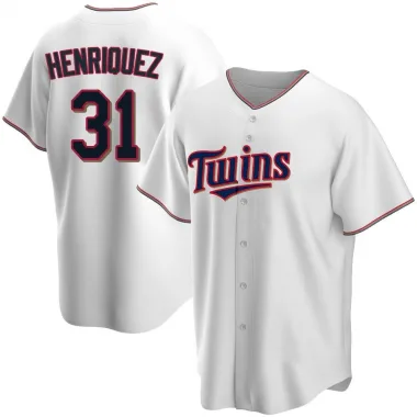 White Replica Ronny Henriquez Men's Minnesota Home Jersey