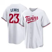 White Replica Royce Lewis Youth Minnesota Home Jersey