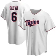 White Replica Tony Oliva Youth Minnesota Home Jersey